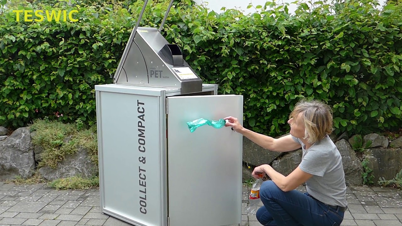 Hüske Wertstoffpresse WSP1 - Dosenpresse Für PET Flaschen Und Verpackungen