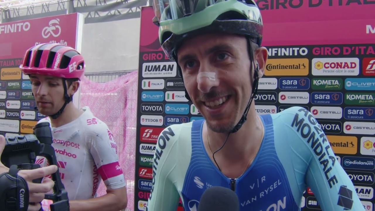 Dries De Bondt - Interview at the start - Stage 18 - Giro d'Italia 2025