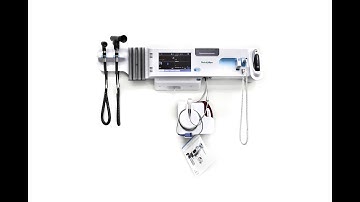 HillRom Welch Allyn 85NTVE Connex Integrated Wall System - NIBP SpO2 Temp WIFI