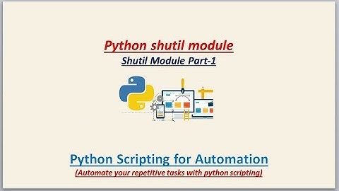 Python3 Tutorials | copy files using shutil module | Part-1