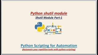 Python3 Tutorials | copy files using shutil module | Part-1