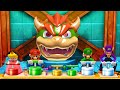 Mario Party The Top 100 - Peach vs Mario Luigi vs Waluigi(Very Hard Difficulty)| Cartoons Mee