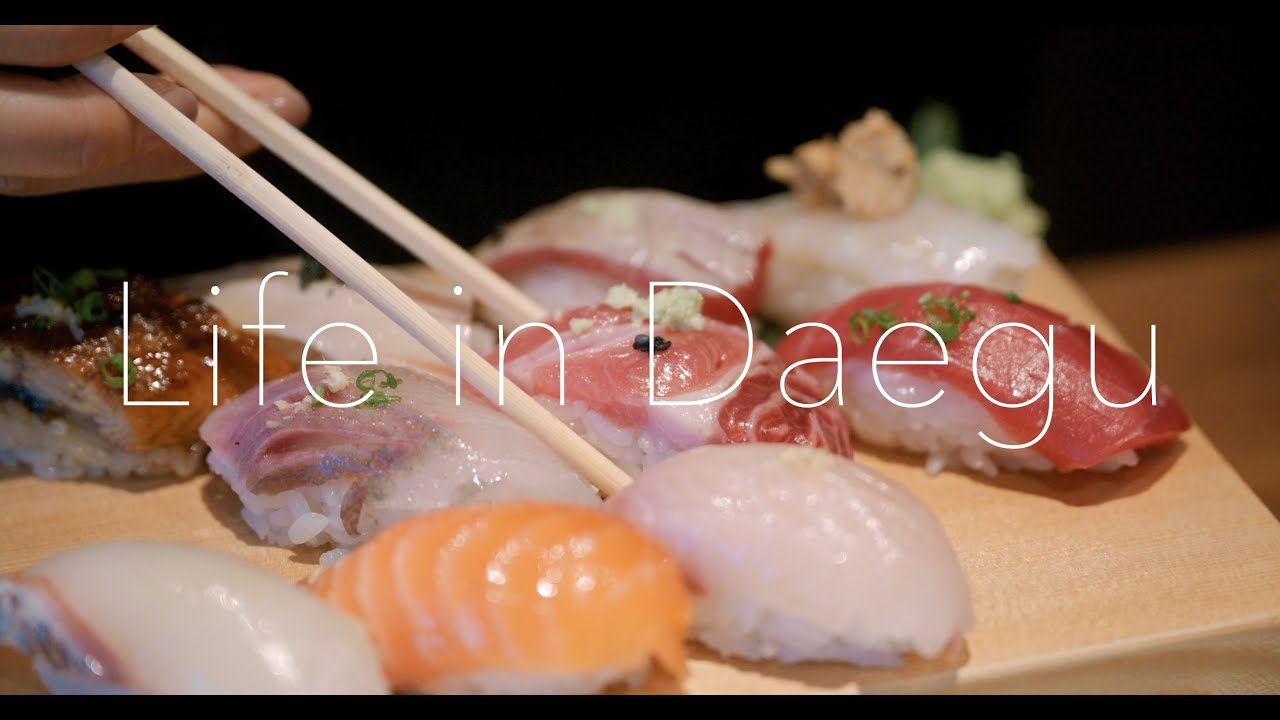 시네마틱 브이로그 | 대구에서 일상 기록 | 후꾸스시 시부야, 얼터커피, 온천골 본점, 대구간송미술관, 까페페르보이, 갈비만 대구본점