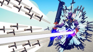 SUPER FAST SWORDCASTER vs EVERY UNITS | TABS - Totally Accurate Battle Simulator