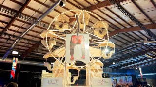 Jean-Michel Basquiat's Ferris Wheel at Luna Luna Los Angeles