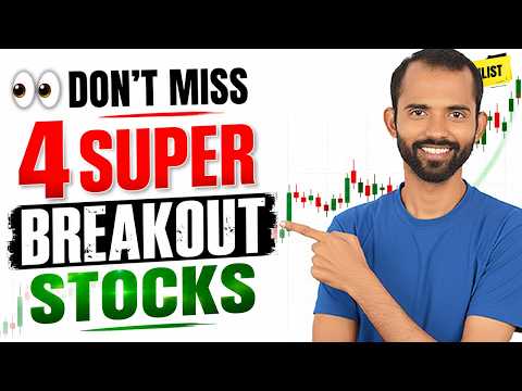 👀 Don't Miss These 4 Super Breakout Stocks! 🔥 Swing Trading Tamil 🎓 Educational Only