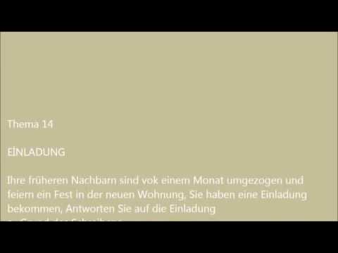 Video Deutsche Briefe A1 A2 B1/ Đề viết thư và Email trong... - youtube