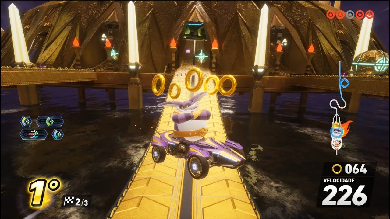 Sonic Racing CrossWorlds Gameplay Part 192 - Big X Vector - Boom Boo Grand Prix