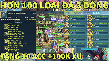 VLTK Mobile Lậu Cày cuốc Không Siêu Nhân nhưng có Full hơn 100 loại đá VIP 3 dòng | VLĐT