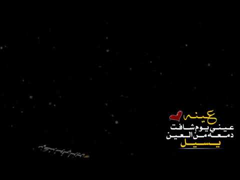 هحيني عيني يوم شافت عينه شاشه سوداء انس ابو اجلدان