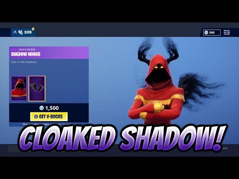 New Cloaked Shadow Skin Fortnite Item Shop December 27th - new cloaked shadow skin fortnite item shop december 27th fortnite battle royale duration 1 58