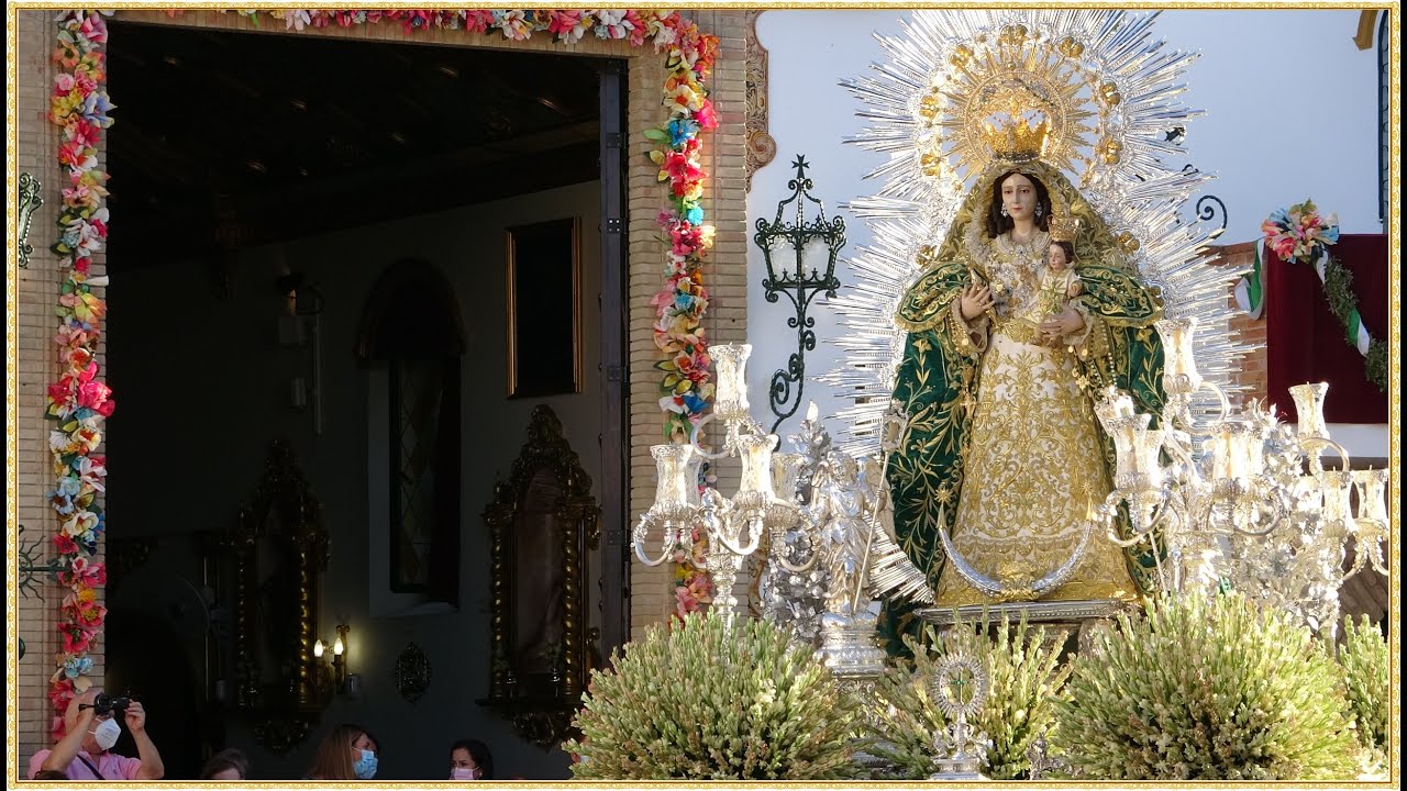 4K - PRIMERA PROCESION EN SEVILLA -  NTRA MADRE Y SEÑORA DE LA PIEDAD  - ALBAIDA DEL ALJARAFE 2021