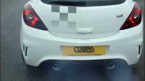 Vauxhall Corsa VXR Nurburgring Performance Exhaust by Cobra Sport Exhausts