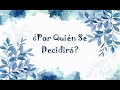 🎀 ¿POR QUIÉN SE DECIDIRÁ? 🎀Tarot Interactivo Amor