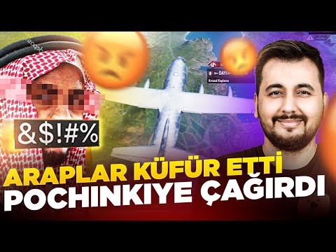 ARAPLAR KÜFÜR ETTİ, POCHINKI'YE ÇAĞIRDI / PUBG MOBILE