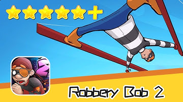 Robbery Bob 2 Pilfer Peak Level 5-7 Green Screen Bob Walkthrough New Game Plus Recommend index five