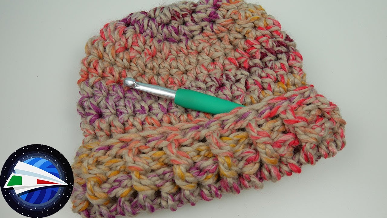 Cappello Oversize con l'uncinetto | Tutorial Facile per Principianti -  YouTube