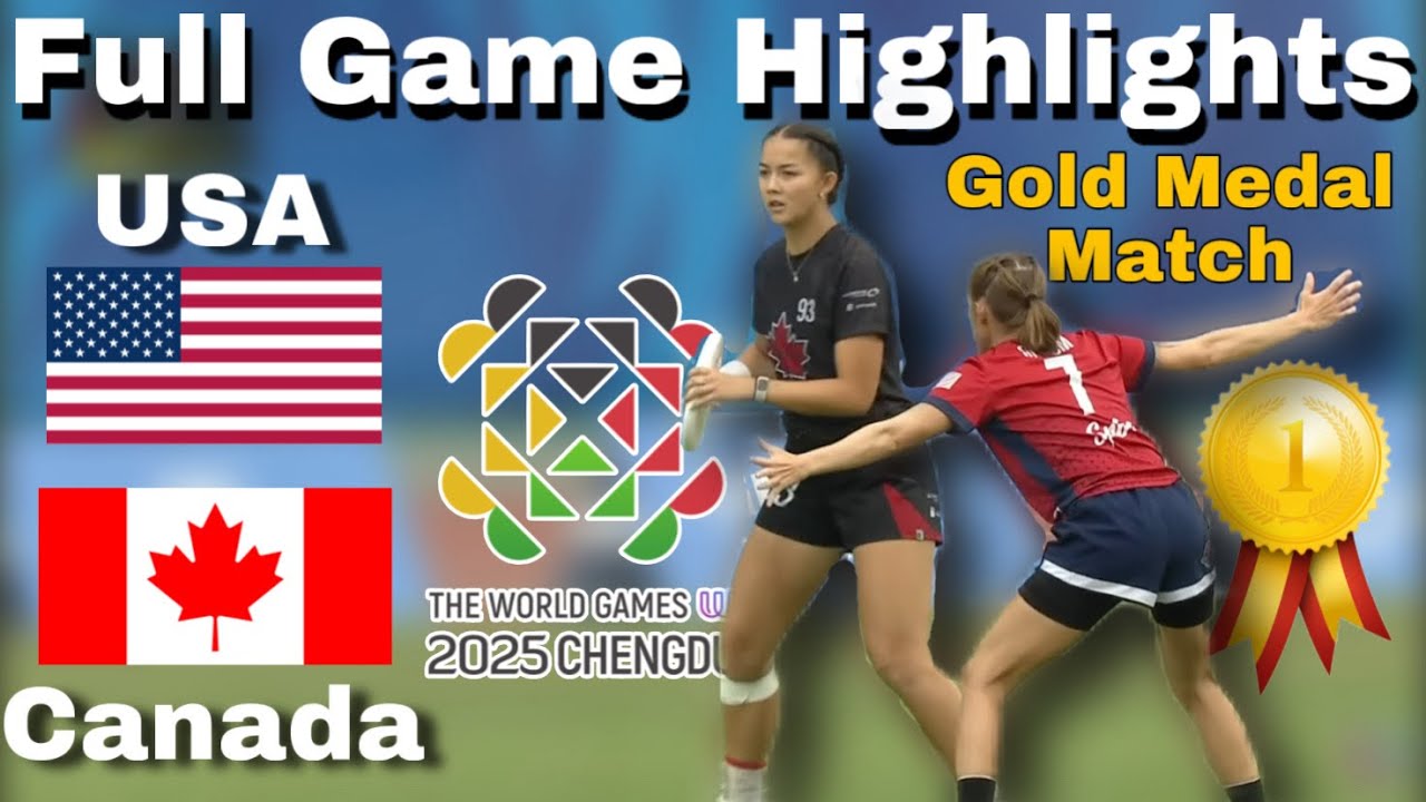 Канада против США | Матч за золотую медаль: лучшие моменты матча | Всемирные игры 2025 года