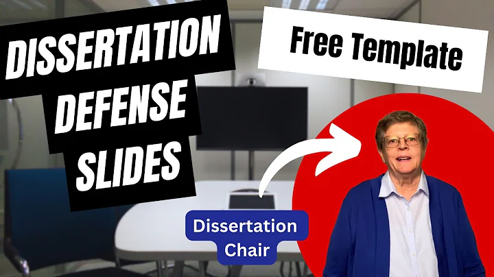 Step By Step Guide to Your DISSERTATION DEFENSE Slides w/ Free Template | Professor Explains