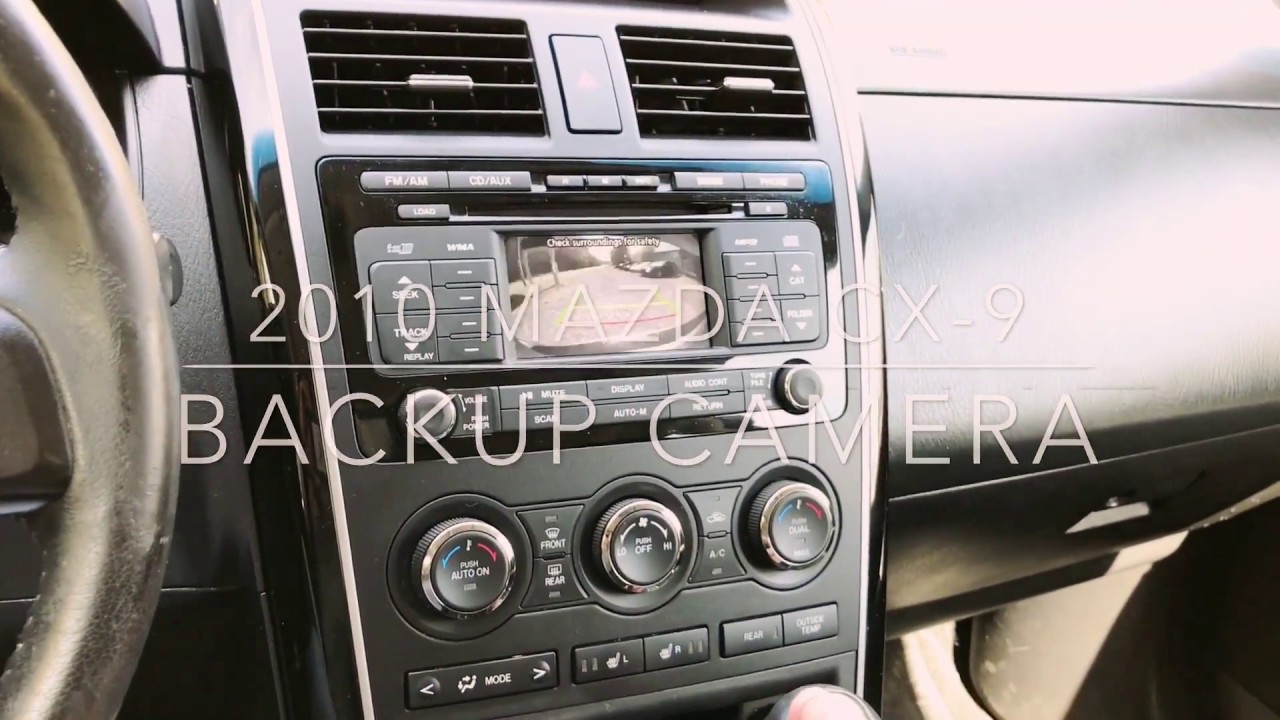 2010 Mazda CX-9 Backup Camera