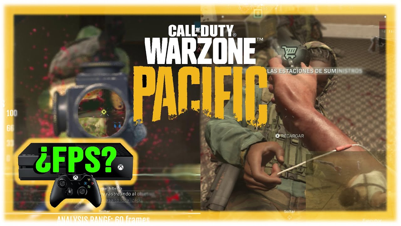 Call of duty: Warzone en xbox one fat [Frame rate] - YouTube