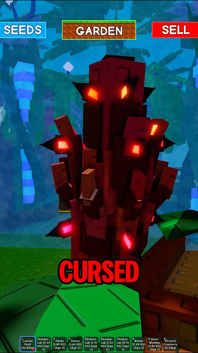 Cursed Fruit in Grow A Garden #roblox