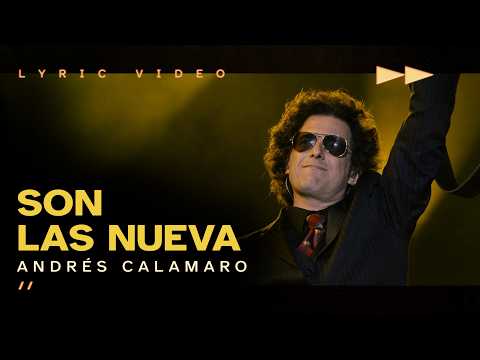 Andrés Calamaro - Son las nueve (Letra/Lyrics) | Rock en Español