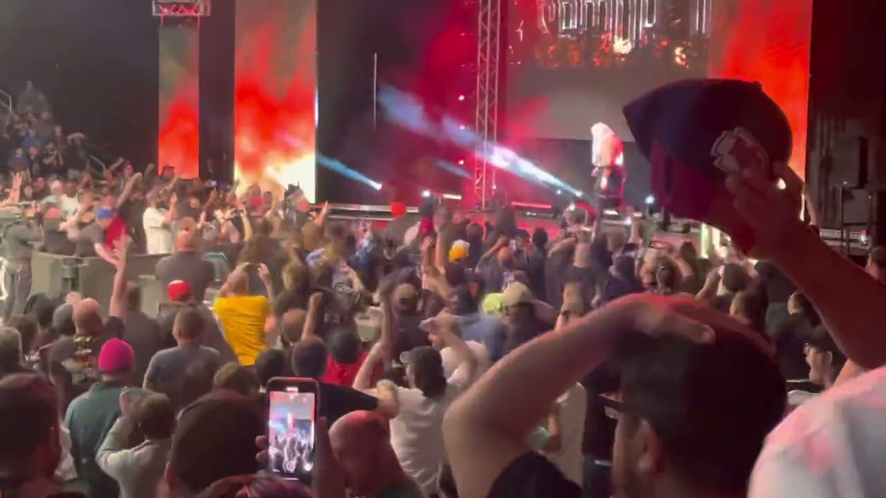 Samoa Joe returns at ROH Supercard of Honor XV *Crowd Reaction*