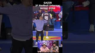 GAZIR vs RAPDER y es 3º en la Final internacional Redbull batalla de gallos 2021 Peru #shorts