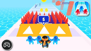 Join Blob Clash 3D - Gameplay Walkthrough Part 10 - Racing Game Levels 58-62 (iOS, Android)