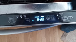 @WhirlpoolUSA  @maytag Test Mode on A 2020 Whirlpool/Maytag 24" Top Control Dishwasher