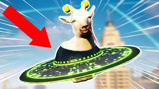 I GOT A UFO?! (Goat Simulator 3)