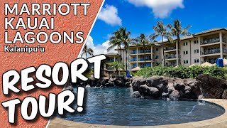 FULL RESORT TOUR! - Marriott Kauai Lagoons Kalanipu'u