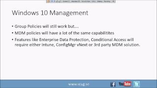 SCUG.SE - Sept 2015 - ConfigMgr vNext TP3   Windows 10