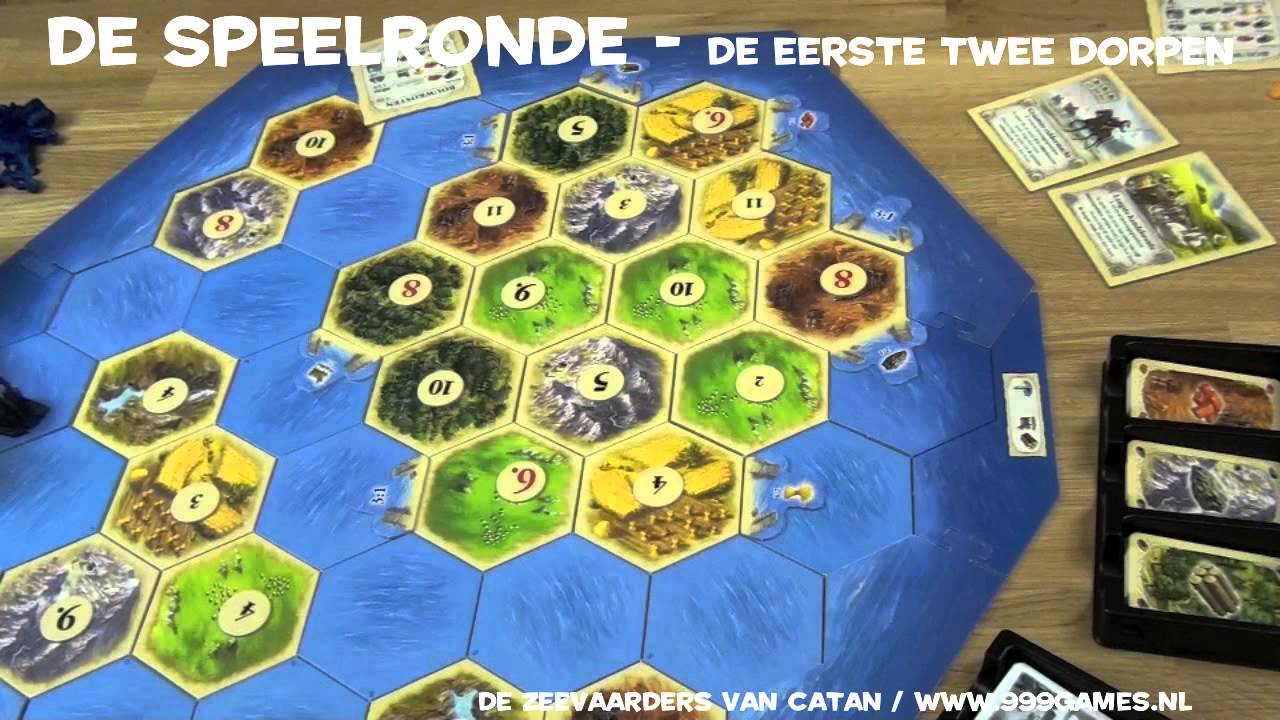 Fauteuil materiaal Overvloedig De Zeevaarders van Catan Speluitleg - 999 Games - YouTube