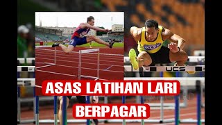 Asas Latihan Lari Berpagar| Hurdles