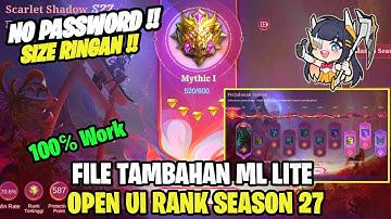 Data Open Ui Rank S27 Terbaru Patch JJK | Data Tambahan Perjalanan Season 27 Terbaru Patch Arlott