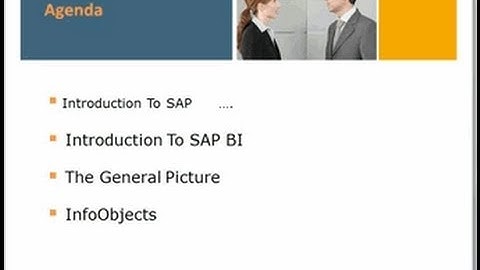 SAP BI SESSION 1