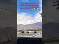 #suspension  twin bridges upon shyouk river with the bank of siachen highway mashabrum ghangche GBPK