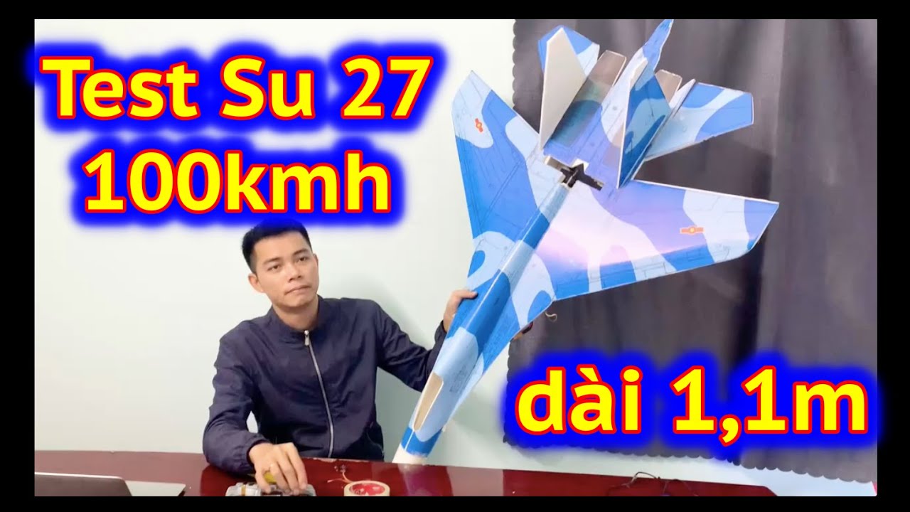 Hướng dẫn lắp ráp máy bay điều khiển từ xa su 27 dài... - youtube