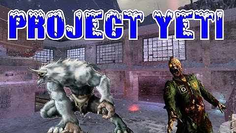 PROJECT YETI & Dead Palace ZOMBIES! ★ (CoD Custom Zombies Maps/Mods Gameplay)