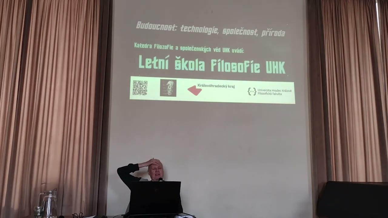 Václav Bělohradský: Antropocén: emancipace od mýtu emancipace (LŠF UHK 2023, Broumov; Společost)