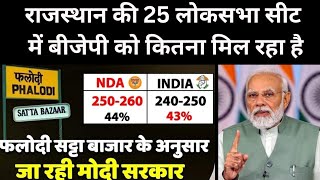 Phalodi satta bazar || LoksabhaElectionExitpoll || Rajasthan Loksabha Election Exit poll 2024