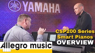 Yamaha Clavinova CSP200 Series Smart Piano Overview - Allegro Music