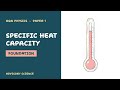 Specific Heat Capacity & Required Practical | AQA GCSE Physics