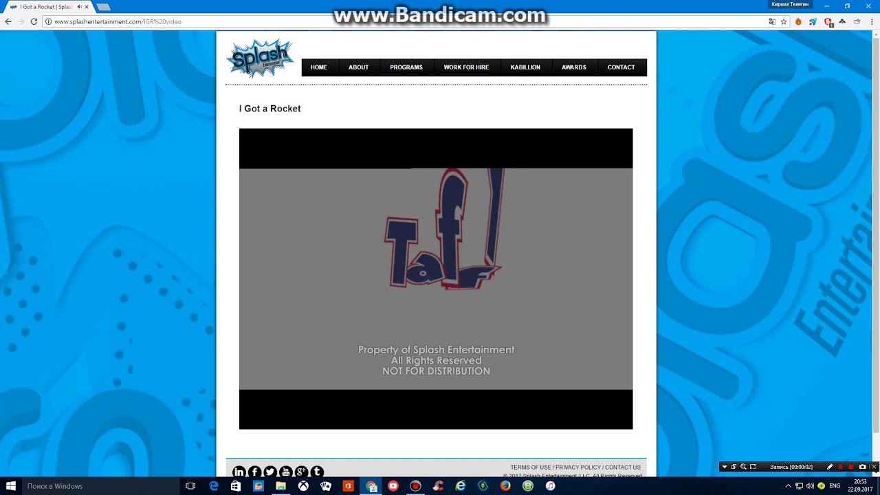 SLR Productions Pty Limited / Taffy Entertainment, LLC. YouTube