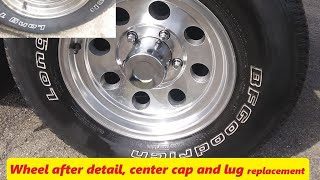 Restoring American Racing Wheels.  DIY polish and shine