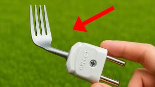 Diy Water Heater Using Just A Fork And A Electrical Plug