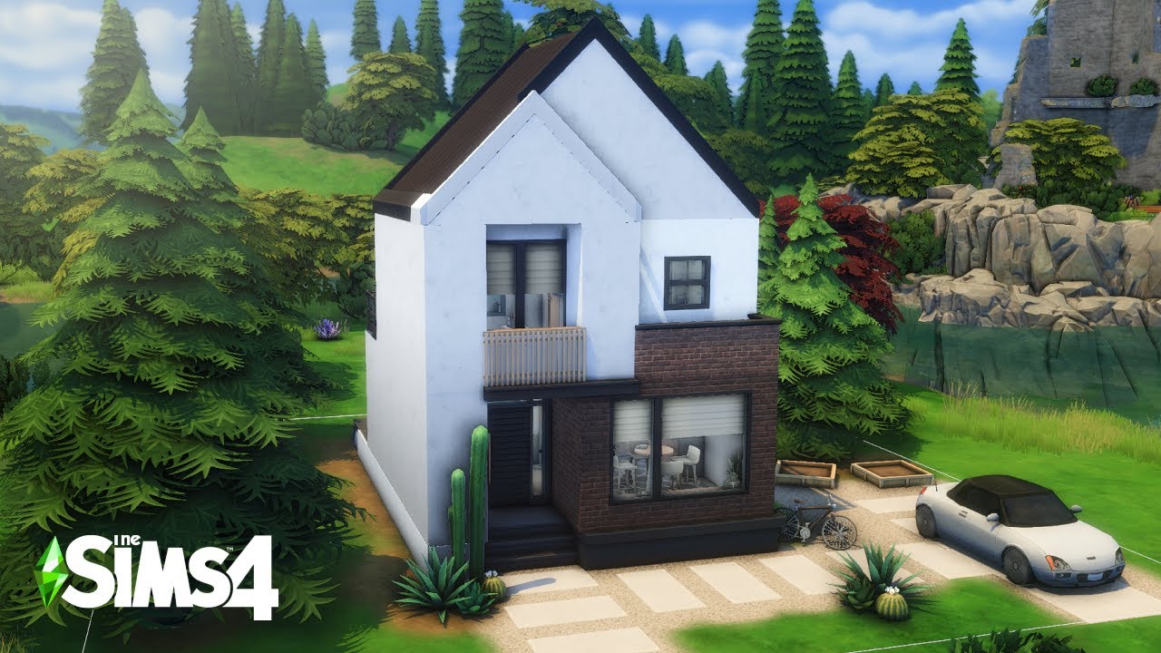 Scandinavian Modern Family Home | Speed Build | No CC | The Sims 4 ...