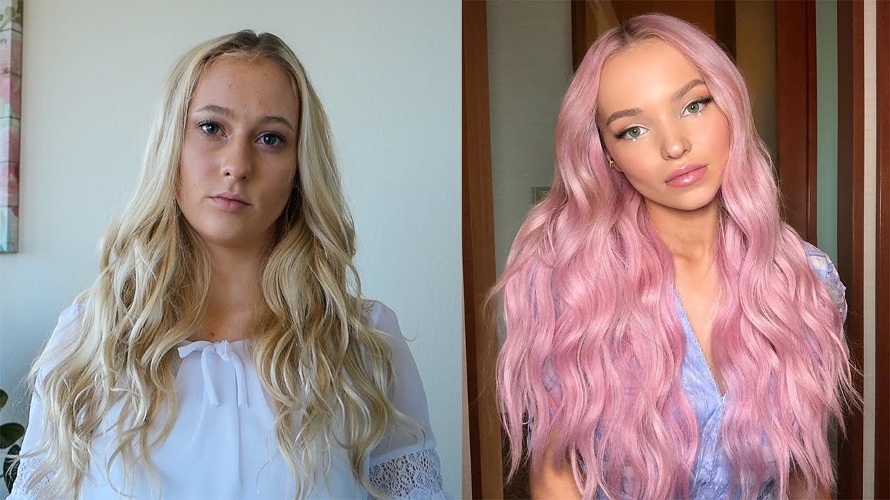 How to do DOVE CAMERON HAIRSTYLE! - YouTube